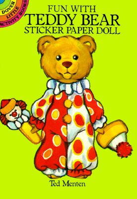 fun with teddy bear sticker paper doll